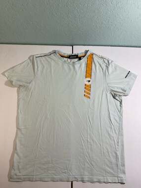 McLaren Gulf F1 Team Blue Core Logo T-Shirt, Size L